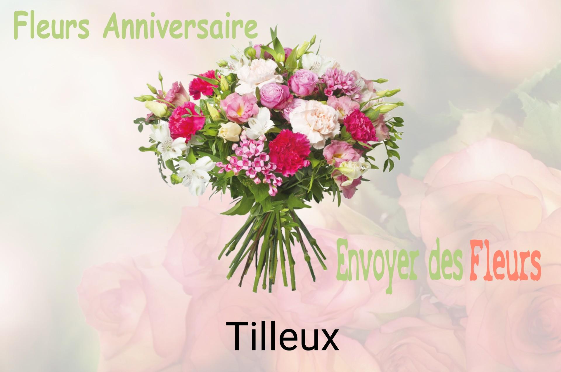 Bouquet de fleurs d’anniversaire livré à Tilleux