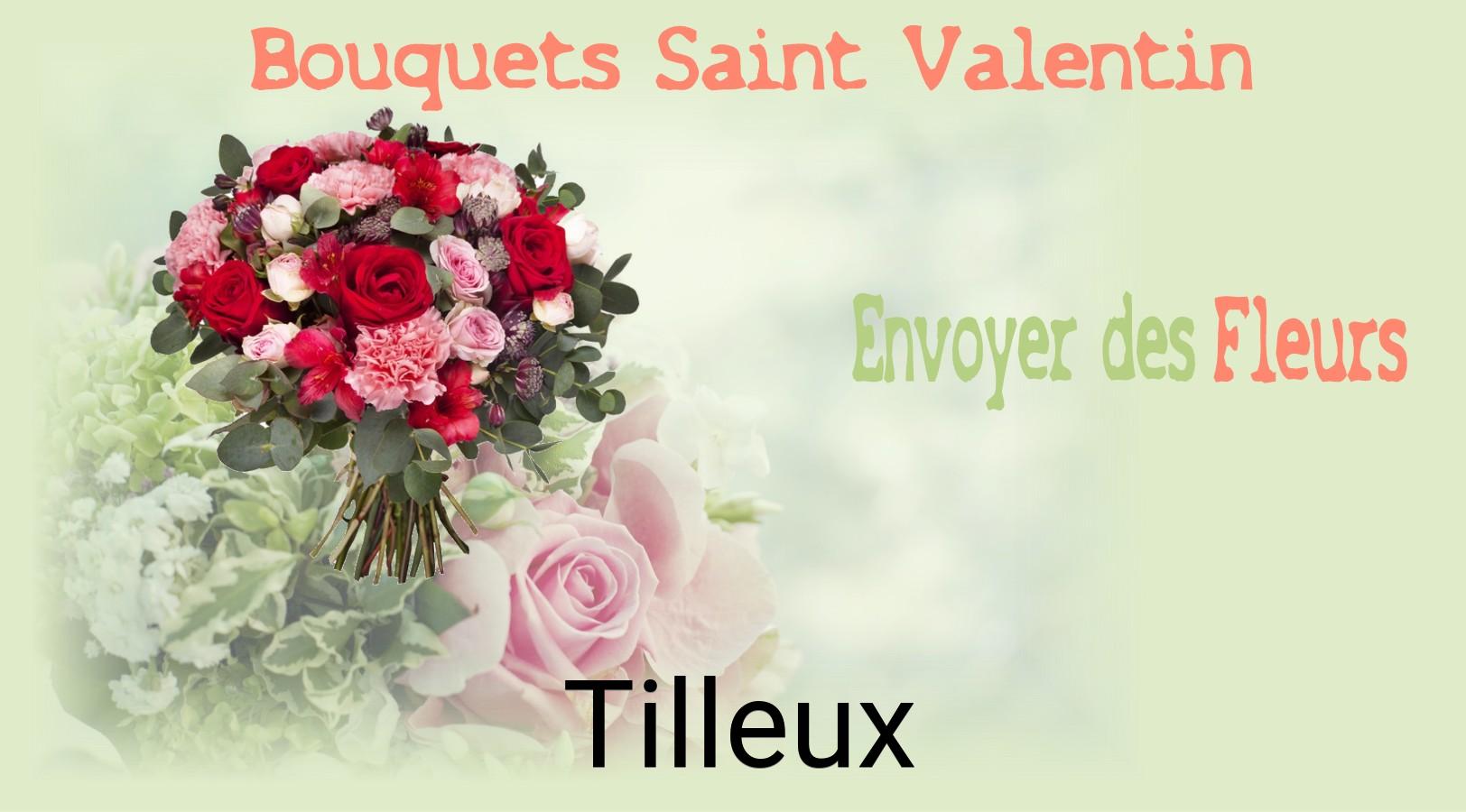 Roses de Saint-Valentin livrées à Tilleux